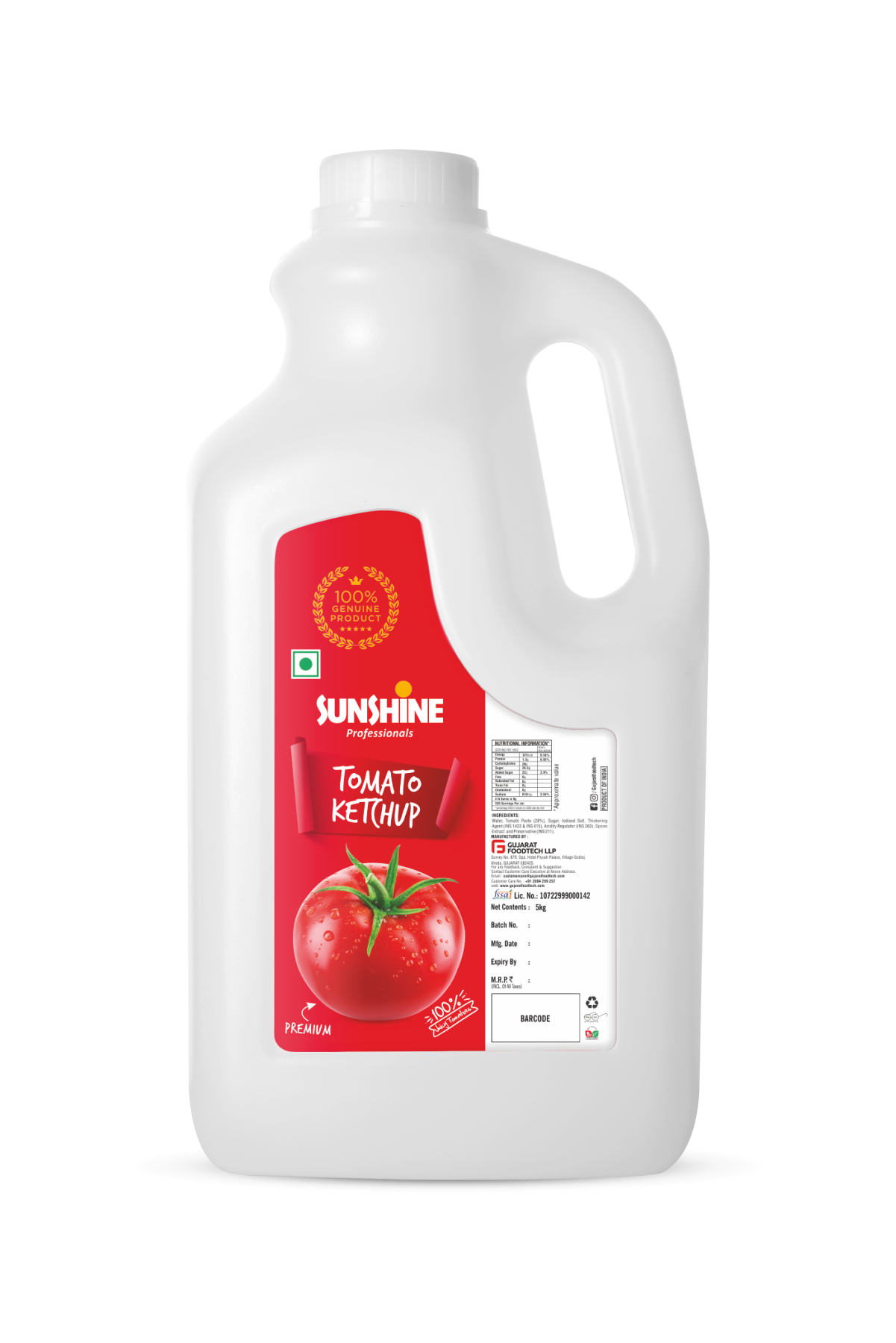Tomato Ketchup Premium 5KG