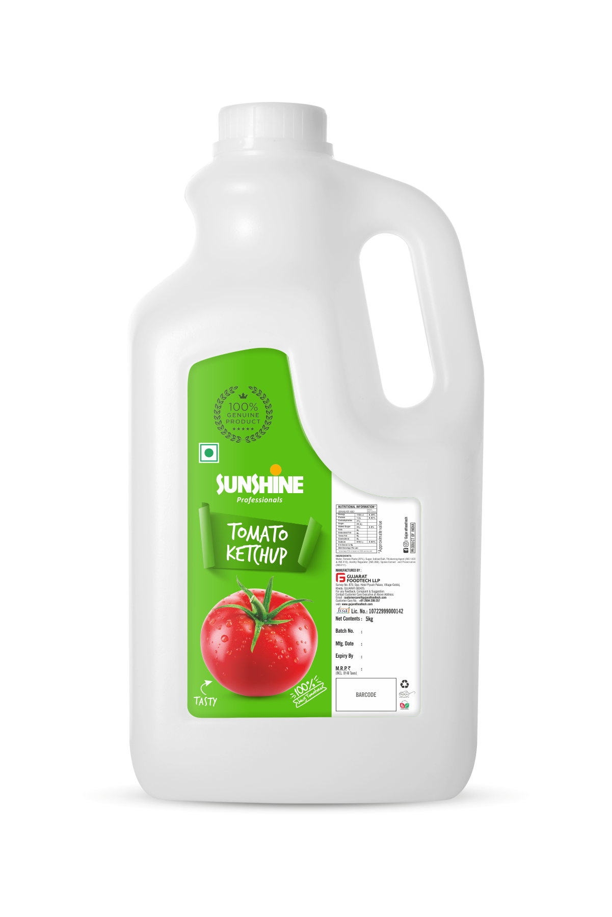 Tasty Tomato Ketchup 5KG