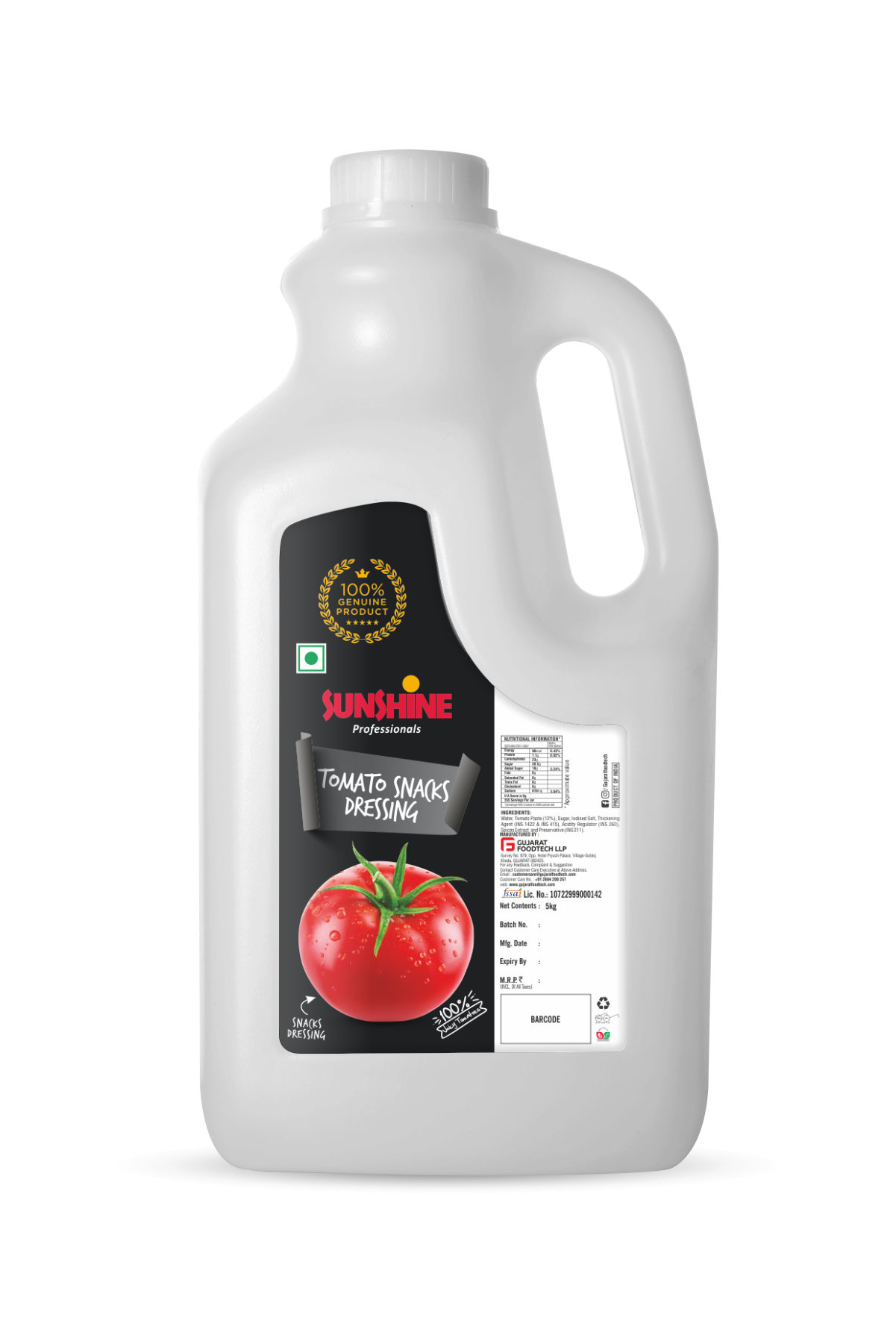 Tomato Snacks Dressing 5KG