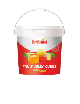 Fruit Jelly Cubes 5KG